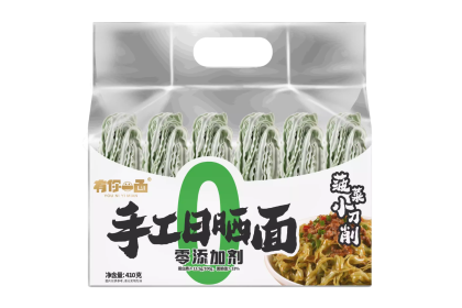 Spinach Knife Noodles 有你一面手工日晒面菠菜小刀削 410GM（VIP会员价：RM8.80）